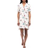 Rachel Parcell Short Sleeve Nightshirt_IVORY BOUQUET