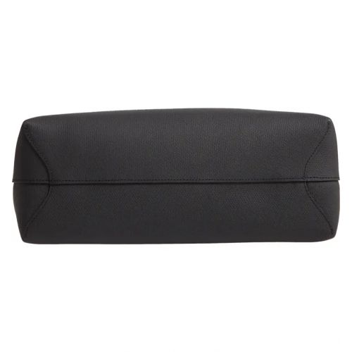 Longchamp Roseau Leather Shoulder Tote_BLACK