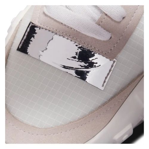 나이키 Nike Waffle Racer 2X Sneaker_WHITE/ BLACK/ VOLT/ CHROME