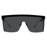 Dior Club Shield Sunglasses_MATTE BLACK / SMOKE