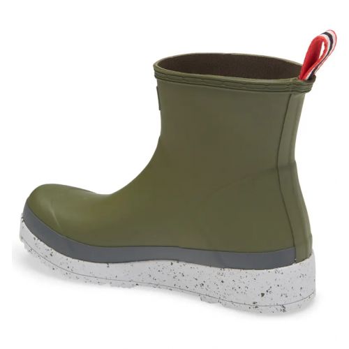 헌터 Hunter Original Play Speckled Platform Waterproof Rain Boot_ISMARKEN OLIVE/ FIRTH
