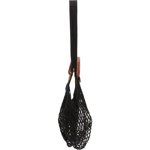  Longchamp Le Pliage Filet Knit Shoulder Bag_BLACK