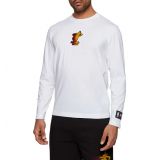 BOSS x NBA Threesixty Miami Heat Long Sleeve Logo T-Shirt_WHITE