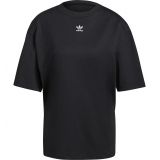 adidas Embroidered Logo Oversize T-Shirt_BLACK/ WHITE
