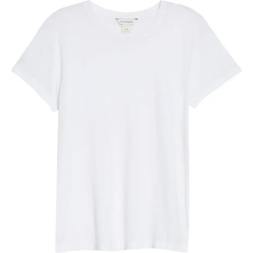 클럽모나코 Club Monaco Leary Crewneck T-Shirt_WHITE