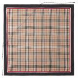 Burberry Vintage Check Drawcord Silk Scarf_ARCHIVE BEIGE