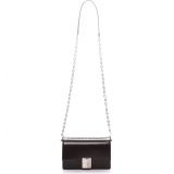 Givenchy Mini 4G Leather Shoulder Bag_BLACK
