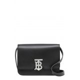 Burberry Mini TB Leather Bag_Black