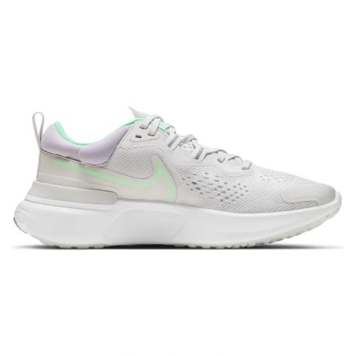 나이키 Nike React Miler 2 Running Shoe_PLATINUM TINT/ WHITE/ GREEN