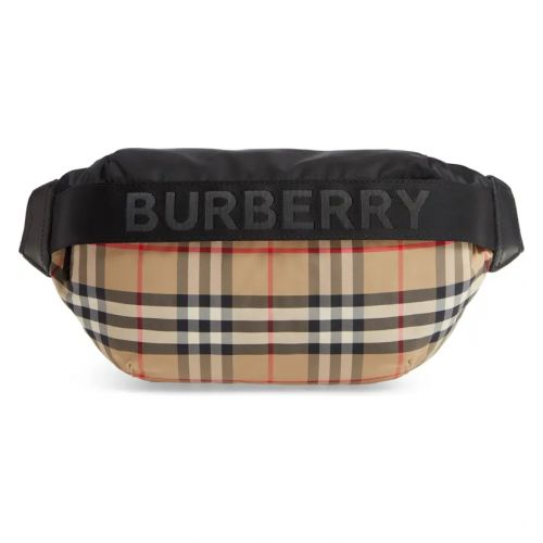 버버리 Burberry Medium Vintage Check Belt Bag_ARCHIVE BEIGE