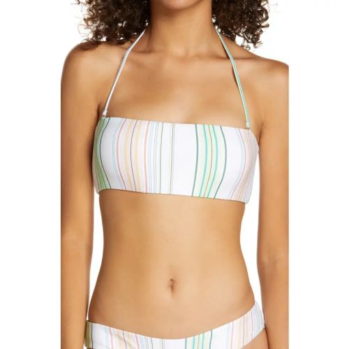 오닐 ONeill ONeill Dreamland Beach Stripe Bandeau Bikini Top_MULTI BEACH STRIPE