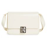 Givenchy Small 4G Leather Crossbody Bag_IVORY