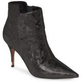 Linea Paolo North Bootie_BLACK SILVER LEATHER
