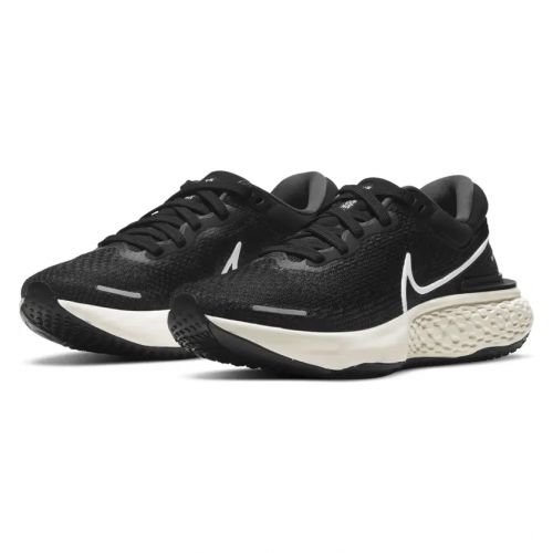 나이키 Nike ZoomX Invincible Run Flyknit Running Shoe_BLACK/ WHITE/ IRON GREY
