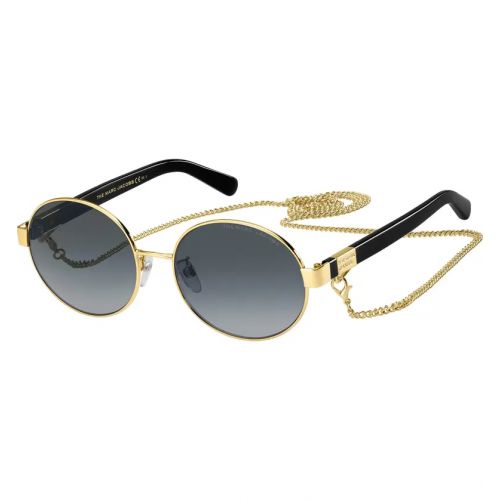 마크제이콥스 Marc Jacobs 56mm Gradient Round Sunglasses_GOLD/ DARK GREY Gradient