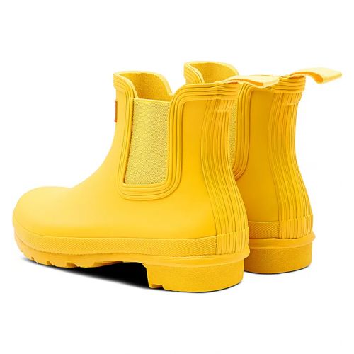 헌터 Hunter Original Waterproof Chelsea Rain Boot_YELLOW/ YELLOW