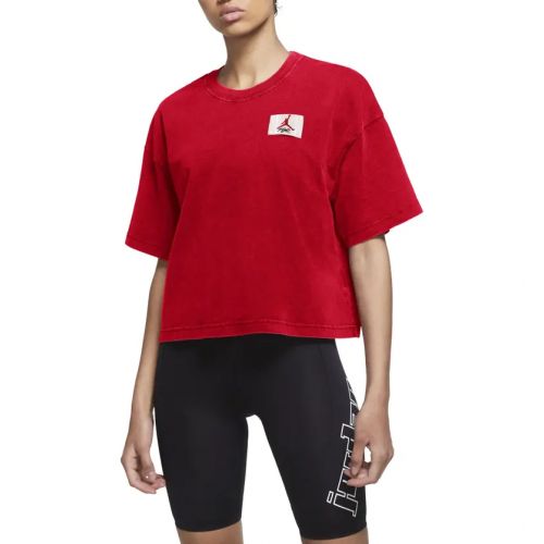 조던 Jordan Nike Jordan Flight Essentials T-Shirt_RED