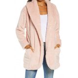 UGG Annona Faux Shearling Travel Cardigan_ROSEWATER