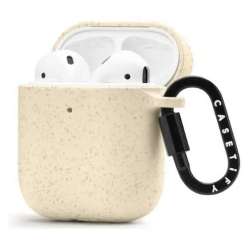  CASETiFY Compostable AirPods Case_OATMEAL