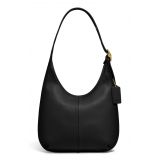 COACH Ergo Leather Shoulder Bag_BRASS/ BLACK