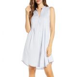 Hanro Jersey Short Nightgown_BLUE GLOW