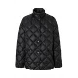 Burberry Oswestry Quilted Down Jacket_BLACK