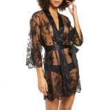 Rya Collection Darling Lace Wrap_BLACK