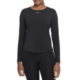 Nike One Luxe Dri-FIT Long Sleeve Top_BLACK