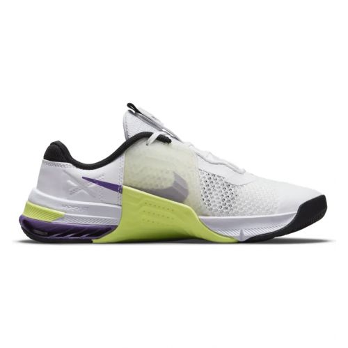 나이키 Nike Metcon 7 Training Shoe_WHITE/ WILD BERRY/ LEMON TWIST