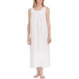 Eileen West Cotton Lawn Ballet Nightgown_SOLID WHITE