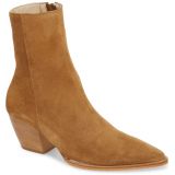 Matisse Caty Western Pointed Toe Bootie_FAWN SUEDE