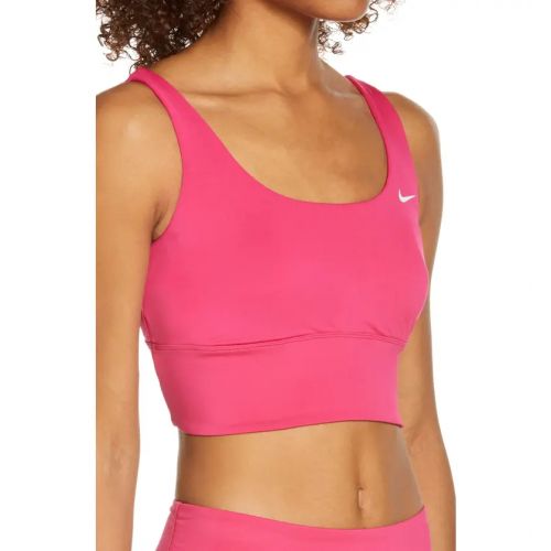나이키 Nike Essential Midkini Top_FIREBERRY