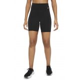 Nike One Mid-Rise Bike Shorts_BLACK/ WHITE