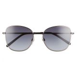 Marc Jacobs 54mm Gradient Lens Square Sunglasses_BLACK/ DARK GREY Gradient