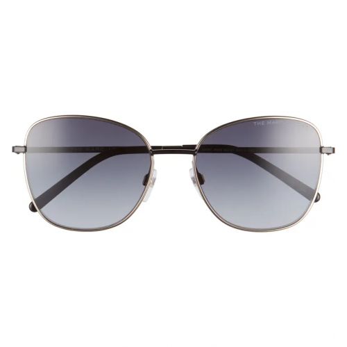 마크제이콥스 Marc Jacobs 54mm Gradient Lens Square Sunglasses_BLACK/ DARK GREY Gradient