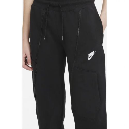 나이키 Nike Sportswear Tapered Fleece Sweatpants_BLACK/ WHITE