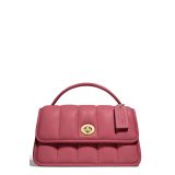 COACH Turnlock 20 Quilted Leather Crossbody Bag_B4/ ROUGE