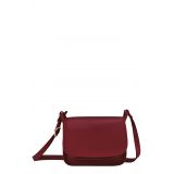Longchamp Le Foulonne Leather Crossbody Bag_RED