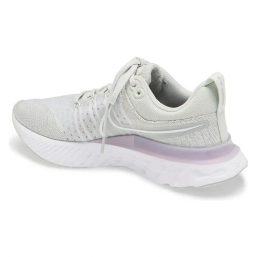 나이키 Nike React Infinity Run Flyknit 2 Running Shoe_LIGHT SILVER/ WHITE/ LILAC