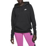 Nike Sportswear Essential Pullover Fleece Hoodie_BLACK/ WHITE