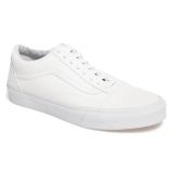 Vans Old Skool Sneaker_TRUE WHITE TUMBLE LEATHER