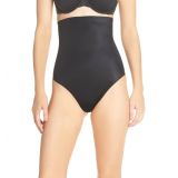 SPANX Suit Your Fancy High Waist Thong_VERY BLACK