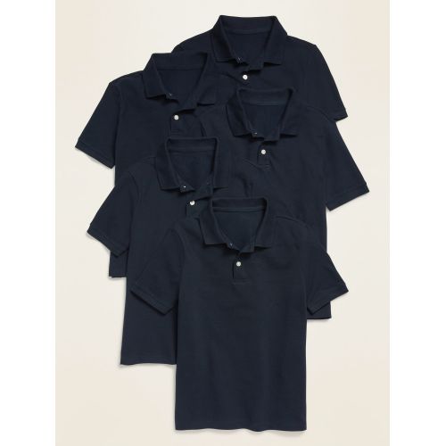 올드네이비 School Uniform Polo Shirt 5-Pack for Boys