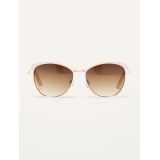 Oldnavy Pink/Gold Cat-Eye Sunglasses For Women
