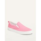 Oldnavy Gender-Neutral Pink Canvas Slip-On Sneakers for Kids