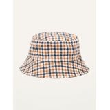 Oldnavy Reversible Corduroy/Flannel Gender-Neutral Bucket Hat for Adults