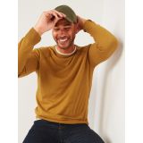 Crew-Neck Raglan-Sleeve Sweater for Men