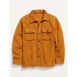 Cozy Micro Fleece Shirt Jacket for Boys