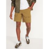 StretchTech Water-Repellent Cargo Hike Shorts for Men --9-inch inseam