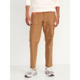 Loose Taper Non-Stretch Workwear Pants for Men